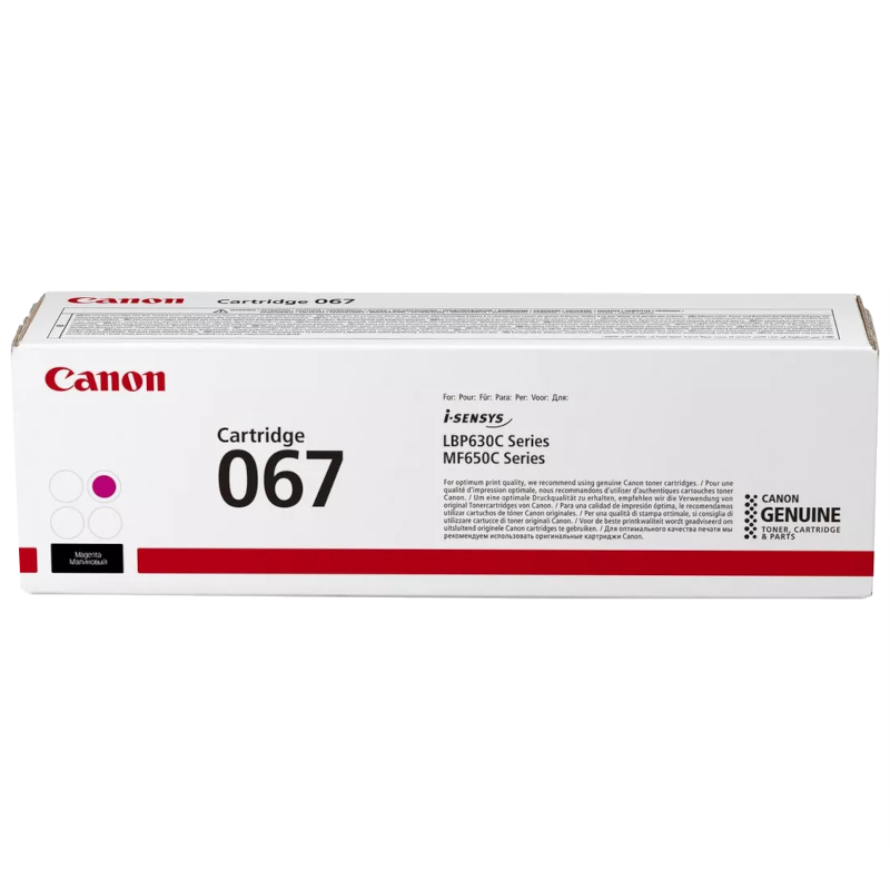 Картридж Canon 067 Magenta Toner Cartridge (5100C002)